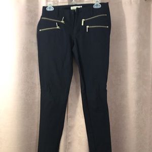 Micheal Kors pants with cute gold zipper detail.
